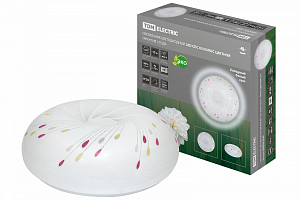 *Светильник светодиодный LED СПС 05 15Вт 4000К D30см, Колос цветной TDM