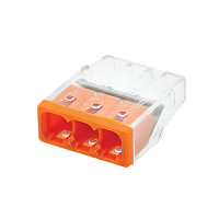 Строительно-монтажная клемма СМК 772-203 (25штук/упаковка) IN HOME