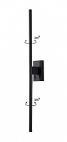 Подсветка для зеркал Crystal Lux Largo AP12W Black