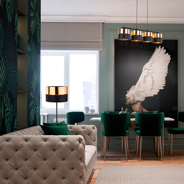 Подвесной светильник TK Lighting 4342 Hilton 4*E27