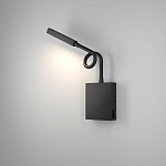 Светильник настенный светодиодный Elektrostandard KNOB 40118/LED черный