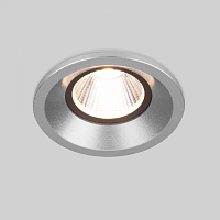 Встраиваемый точечный светодиодный светильник Elektrostandard 25024/LED 7W 4200K SL серебро