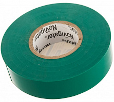 Изолента ПВХ 19мм (рул.20м) зел. NIT-A19-20/G Navigator