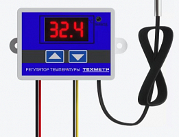 Терморегулятор ТЕХМЕТР XH-W3001 110-220В 1500Вт -50+110С TRW3001 (Синий)