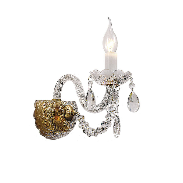 **Хрустальное бра Favourite 1736-1W Simone D230хW130хH300 1хE14х40W
