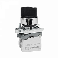Переключатель OptiSignal D22 C4-S-33 3 положения с фикс металл 2НО XB4BD33	