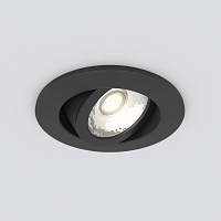 Встраиваемый точечный светильник Elektrostandard 15272/LED 5W 4200K BK черный