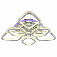 Люстра светодиодная Profit Light 8044/3+3 CHR 240W+8W RGB 3000-6000K пульт