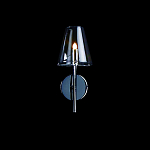 Бра Lightstar Diafano 1х40W G9 хром/прозрачный