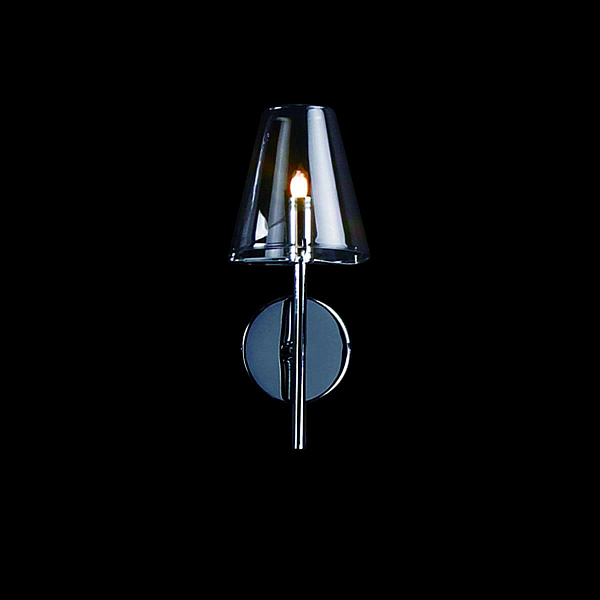 Бра Lightstar Diafano 1х40W G9 хром/прозрачный