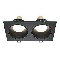 Встраиваемый светильник Maytoni Technical Zoom DL033-2-02B 2*GU10 100W