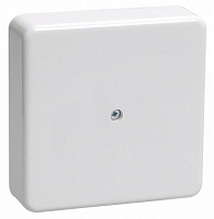 Коробка распаячная ОП 75х75х20 IP20 КМ41212-01 (6 клем. 6кв.мм) бел. IEK