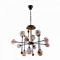 Подвесной светильник LED4U L6157-12 12*G9 820*550-800мм