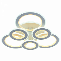 Люстра светодиодная Profit Light 8005/3+3 WHT 156W+110W BL+YL 3000-6000K пульт