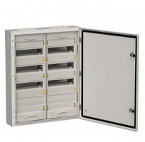 Корпус металлический ЩРн-96 (2х48) 710х570х140 IP54 сер TITAN 5 IEK