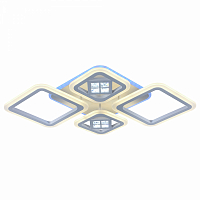 Люстра светодиодная Profit Light 18024/2+2 WHT 112W+10W RGB 3000-6500K пульт