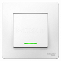 Выключатель 1-кл. СП Blanca 6А IP20 (сх. 1) 250В бел. SE