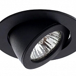 Встраиваемый светильник Arte Lamp Accento A4009PL-1BK