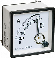 Амперметр Э47 72х72мм 600/5А кл. точн. 1.5 IEK