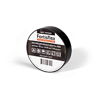 Изолента ПВХ 15х0.15x10 черная Fortisflex