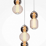 Подвесная светодиодная люстра Maytoni Drop MOD273PL-L33CH3K