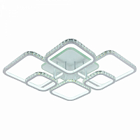 Люстра светодиодная Profit Light 8010/6 WHT 360W+10W RGB 3000-6000K пульт