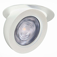 Светильник встроенный Белый LED 1х10W 4000К 850Lm Ra>90 38o IP20 D109хH60 180-240V