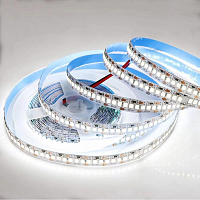 Светодиодная лента Apeyron СТ 24В, 14,4Вт/м, smd2835, 240д/м, IP20, 1200Лм/м, 8мм, 5м, 4000К