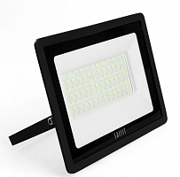 Прожектор светодиодный 2835SMD, 100W 4000K AC230V/50Hz IP65, черный в компактном корпусе, SFL90-100