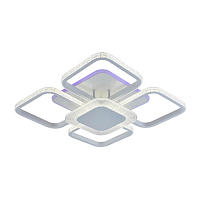 Люстра светодиодная Profit Light 5886/4+1 WHT 132W+10W RGB