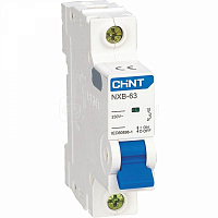 Выключатель автоматический модульный 1п C 40А 4.5кА NXB-63S (R) CHINT