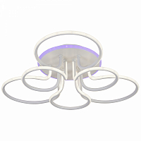 Светодиодная люстра ProfitLight 6045/3+3A WHT 174W+8W RGB 3000-6000K 12700lm пульт