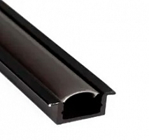 Встраиваемый алюминиевый профиль 4L-2206-V ANOD Black