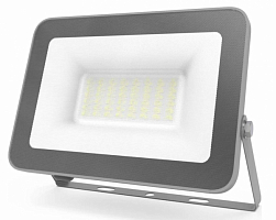 Прожектор Gauss Qplus 30W 3150lm 6500K 200-240V IP65 графитовый LED 1/10
