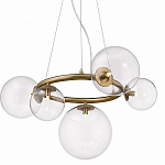 Подвесная люстра Delight Collection Puppet Р68092-5 brass