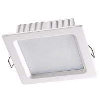 Светильник встраиваемый светодиодный пластик LED 7W LUNA NOVOTECH 4100K
