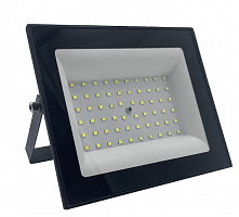 Прожектор светодиодный 2835SMD,100W 6500K AC220-240V/50Hz IP65,черный в компактном корпусе SFL51-100