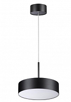 Светильник накладной светодиодный черный, длина провода 2м IP20 LED 30W 4000K 358762 OVER NT21 354
