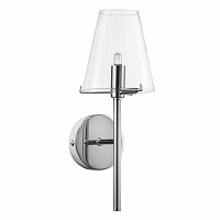 Бра Lightstar Diafano 1х40W G9 хром/прозрачный