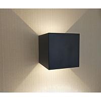 Светильник Kink Light Куб 08585,16 (3000K) w10х10 h10 Led черный
