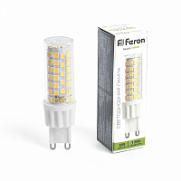 Лампа светодиодная Feron LB-436 G9 13W 4000K 230V