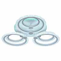 Люстра светодиодная Profit Light 8003/3+3 WHT B 108W+8W RGB 3000-6000K пульт