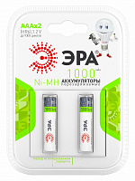 Аккумуляторная батарея ЭРА HR03-2BL 1000mAh (цена за 1 шт.)