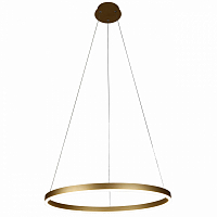 Подвесной светодиодный светильник Kink Light Тор d60 h150 LED 36W 3000K матовое золото