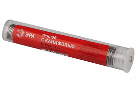 Припой ЭРА PL-PR01 для пайки с канифолью 16-17 гр. ? 1.0 мм (Sn60 Pb40 Flux 2.2%)