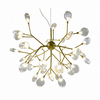 Подвесная люстра Kink Light Bетта 36*G4 D720 H570мм золото (прозрачные плафоны)