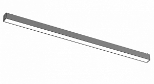 Магнитный трековый светильник Черный LED 1*20W 3000K 630Lm ST674.436.20