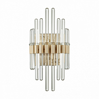Настенный светильник Odeon Light Hall Stika 4988/2W золотой/стекло
