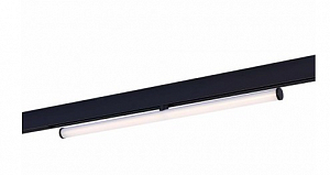 Магнитный трековый светильник Черн. LED 1*10W 4000K 1 100Lm Ra>90 120о IP20 L604xW28xH80 ST Luce