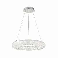 Подвесной светодиодный светильник Escada Chrome/Clear 10232/1 LED